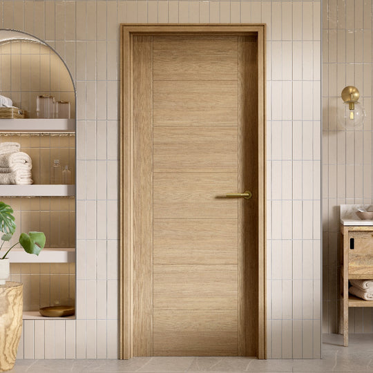 Carini Oak 7P Internal Door Fully Finished