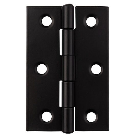 3" Fixed Pin Black Internal Hinge