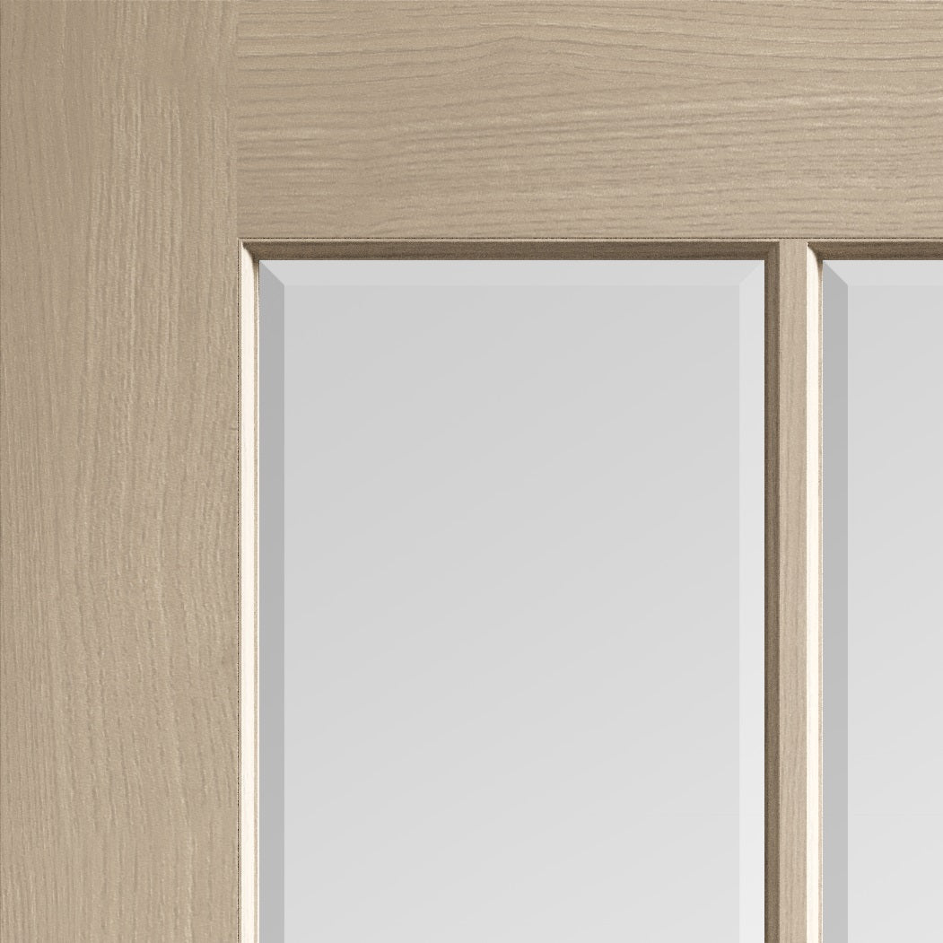 Blonde Oak Mexicano 4L Clear Glazed Internal Door – Emerald Doors