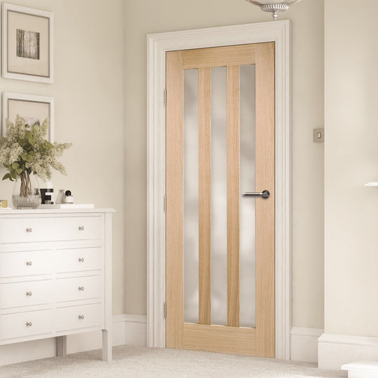 Idaho Utah Oak Prefinished Door