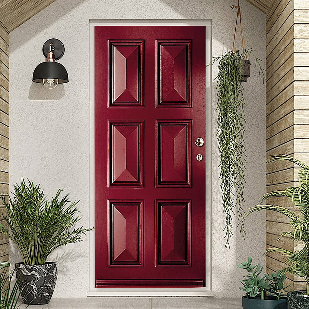 Model 1211 Custom Made 6 Panel External Door