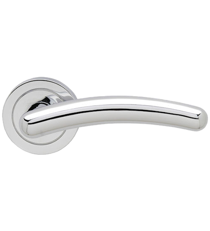 Gent Lever on Rose Chrome & Satin Finish