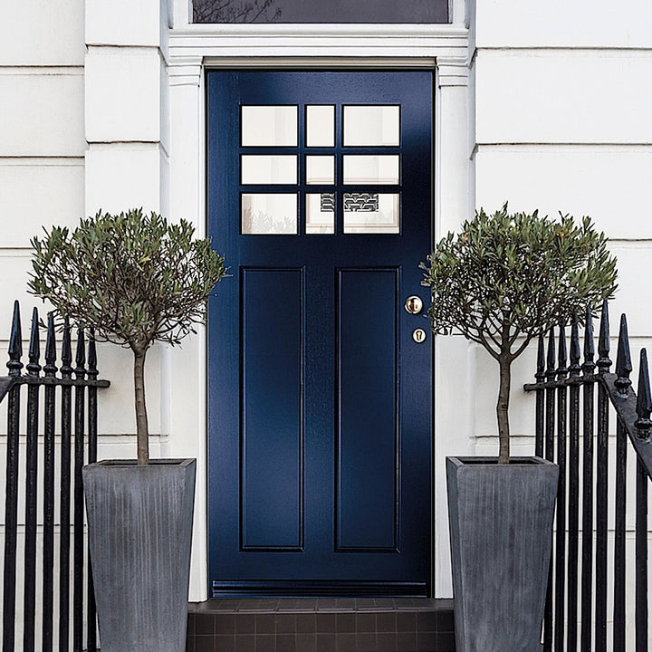 Model 1321 Custom Made 9 Light External Door