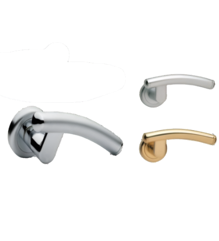 Luna Lever on Round Rose