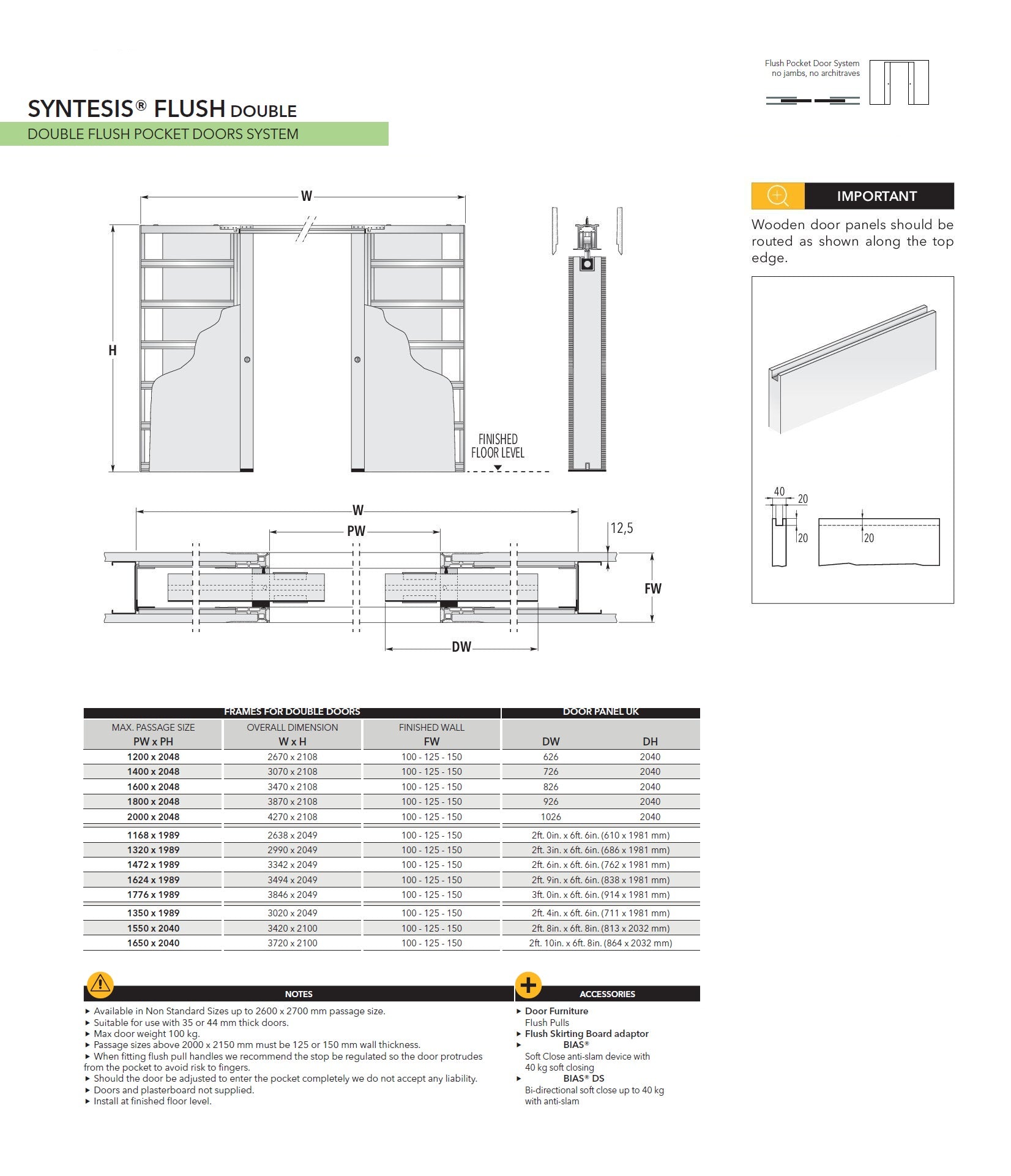Syntesis Double Pocket Door Frame Flush Pocket Door Systems Pocket