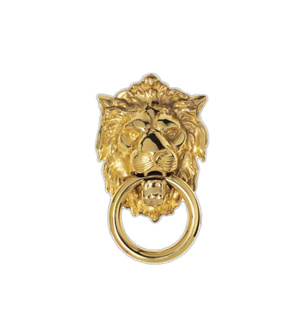 Georgian Lion Head Door Knocker