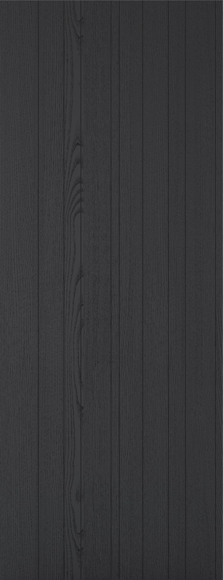 Black Ash Montreal Laminate Fire Door 