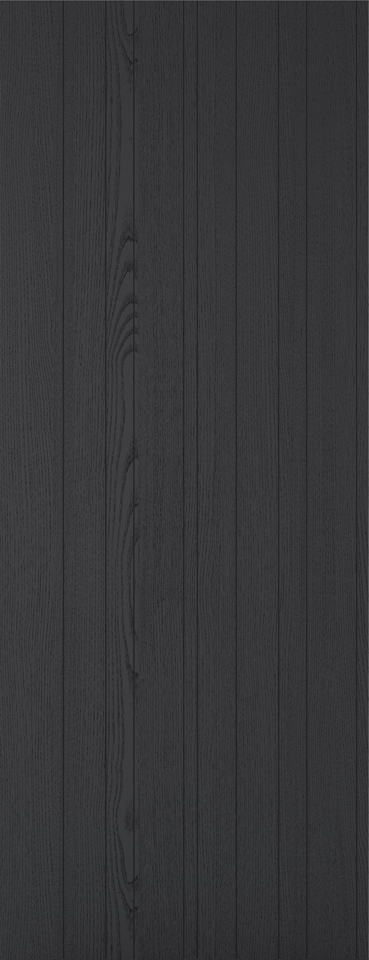 Black Ash Montreal Laminate Fire Door 