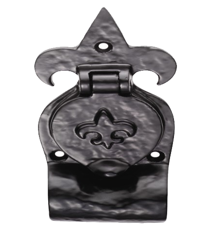 Fleur de Lys Rim Cylinder Pull