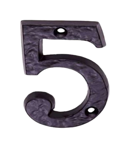 Antique Black Numerals