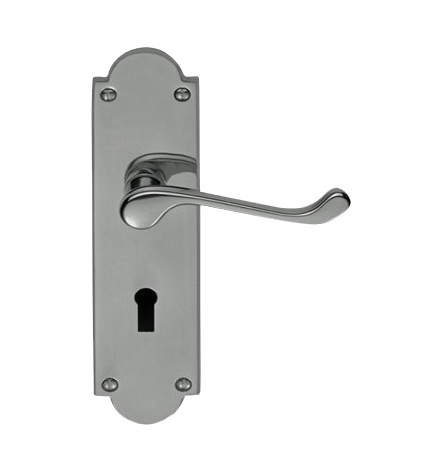 Victorian Shaped Scroll Lever