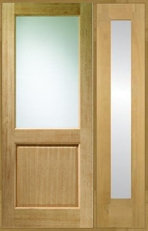 2XG Oak Grand Entrance Door Set