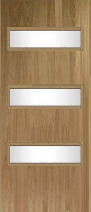 Custom Made Oak 3 Light