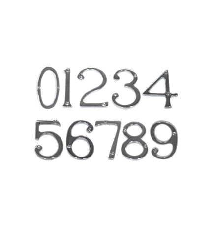 Numerals Satin Chrome