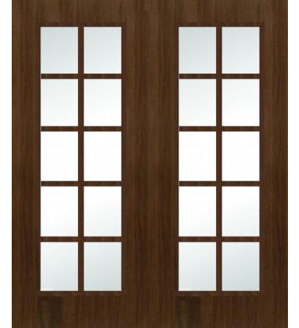 Custom Made Fire Door HBO8 Walnut Pair 