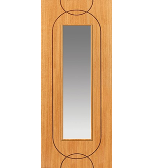 Contemporary Oak Agua Glazed Internal