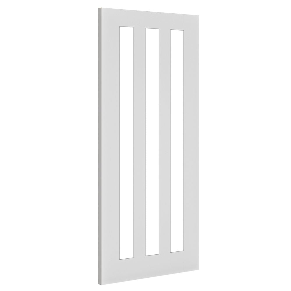 Chester White Clear Glazed Room Divider