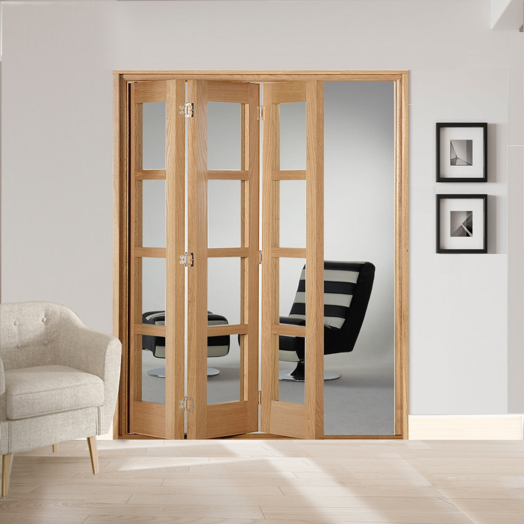 3 Door Shaker Bifold Set