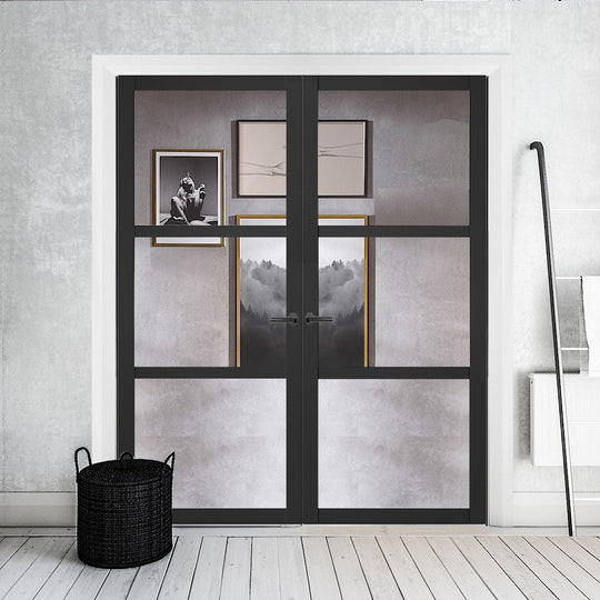 Industrial Style 3L Fire Door Pair