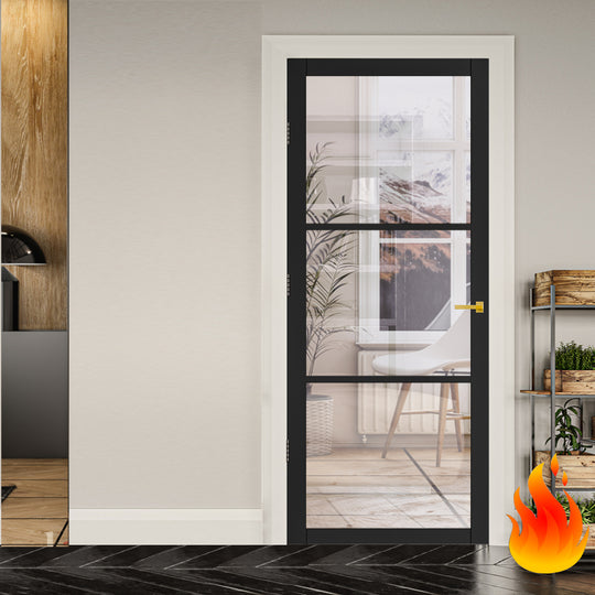 Industrial Style Extra Slim 3L Fire Door