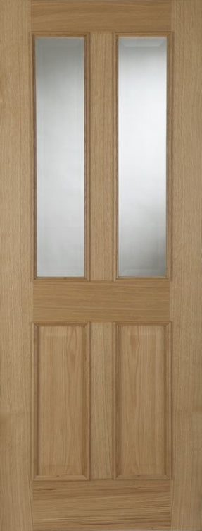 Oxford 2 Light Glazed Oak Door