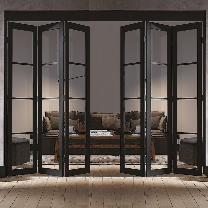 SOHO 6 DOOR INDUSTRIAL STYLE FOLDING DOOR