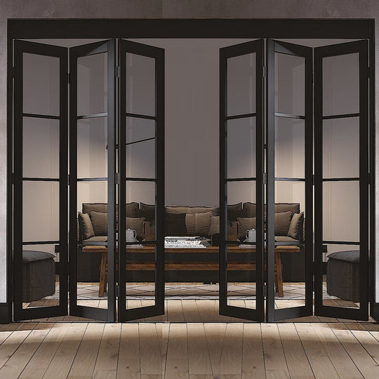 Soho 6 Door Industrial Style Folding Doors