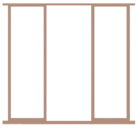 Universal Hardwood Sidelight Frame Kit for 18"/23" Sidelights