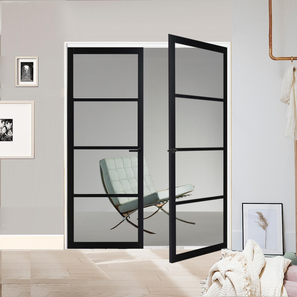 Industrial Style WK8036 Custom Made French Doors