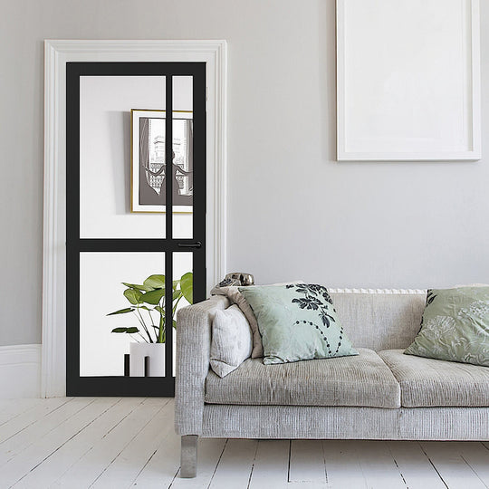 CUSTOM MADE W4136 SLIMSTILE 80MM INDUSTRIAL STYLE DOOR