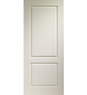 White Moulded Caprice 2 Panel Fire Door
