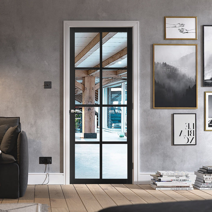 Custom Made WK8136C Slimstile 80mm Industrial Style Door