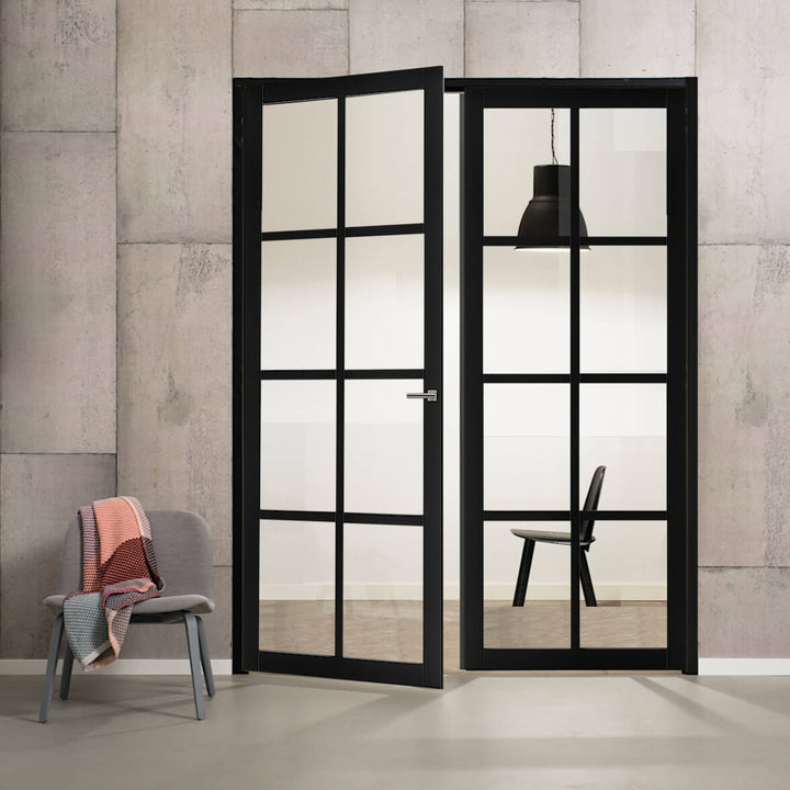 Industrial Style WK8136C Custom Made French Doors