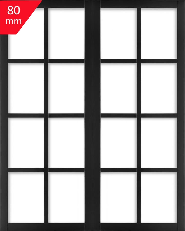 Industrial Style WK8136C Custom Made French Doors