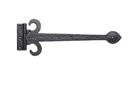 Antique Black External Sword Hinge Front