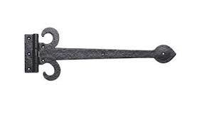Antique Black External Sword Hinge Front