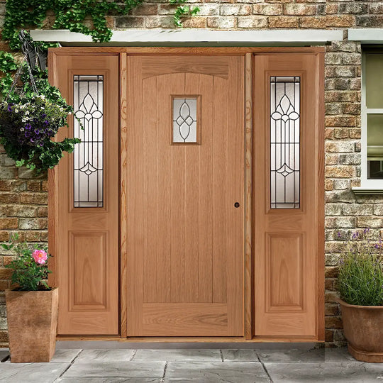 Oak Cottage Black Grand Entrance