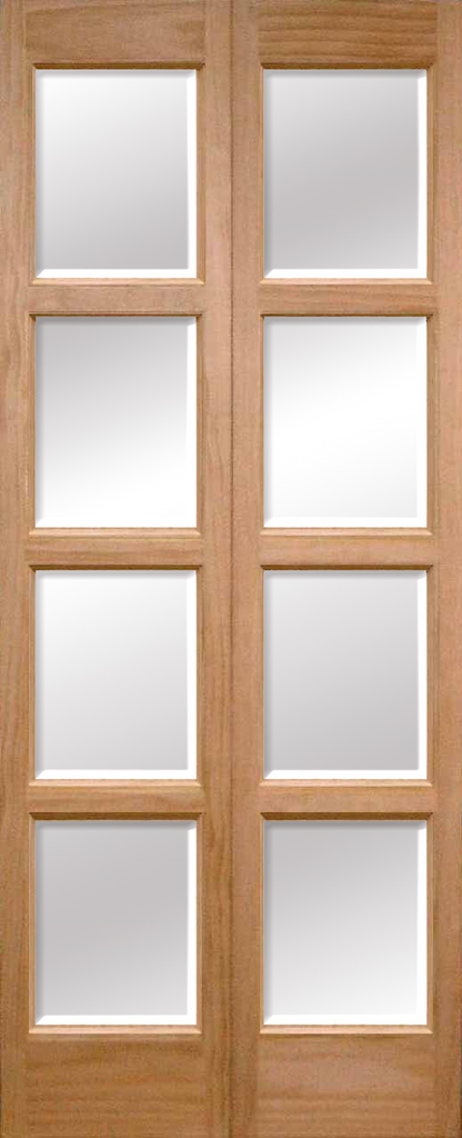Custom Made Oak Bardsley Glazed Bifold