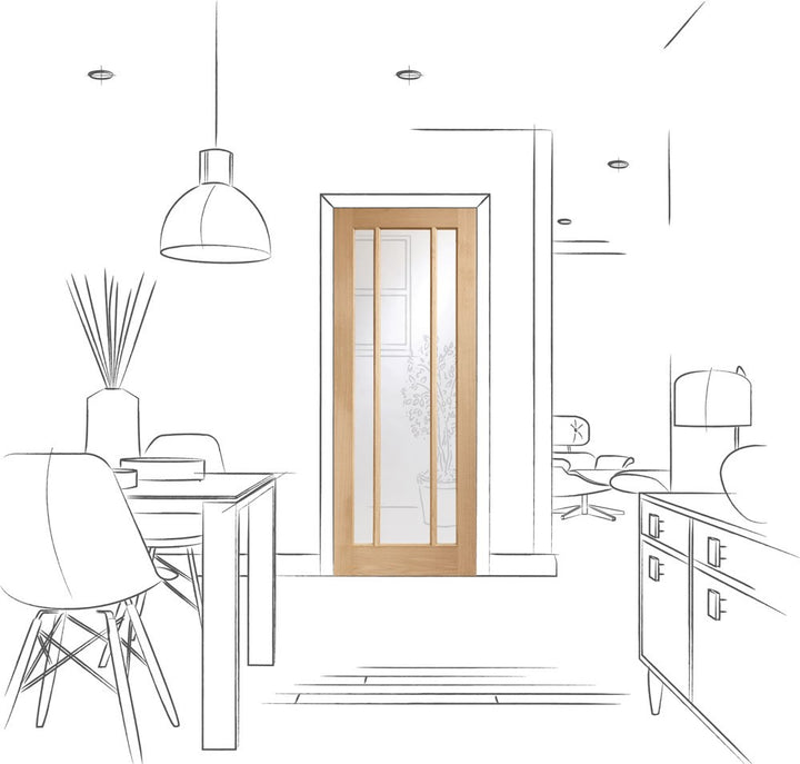 Custom Made Worcester Glazed Fire Door