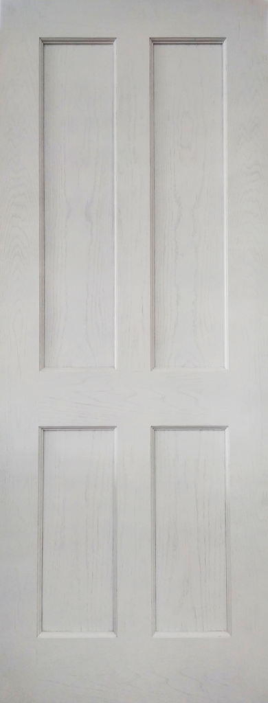 Essex Oak Fire Door White Primed