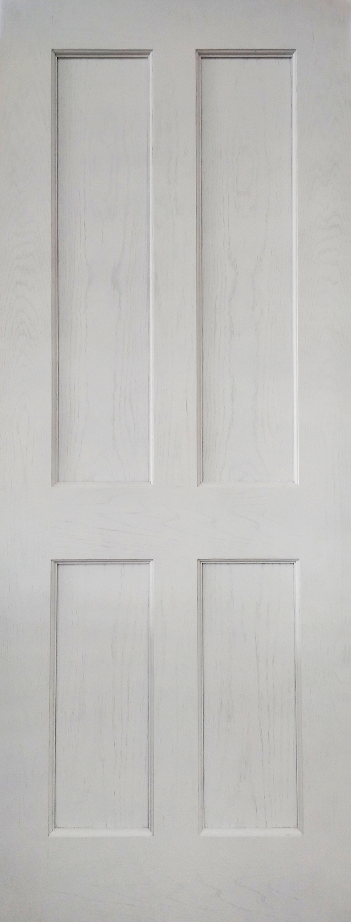 Essex Oak Fire Door White Primed