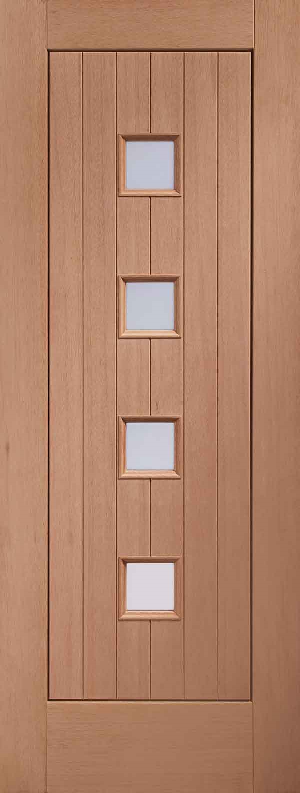 Siena Obscure Glazed Hardwood External Door