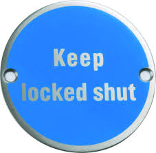 Fire Door Shut Symbol