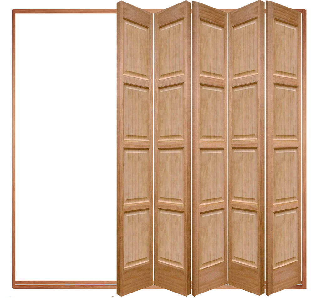 5 Leaf Oak Bardsley 4 Panel Bi-Folding Set