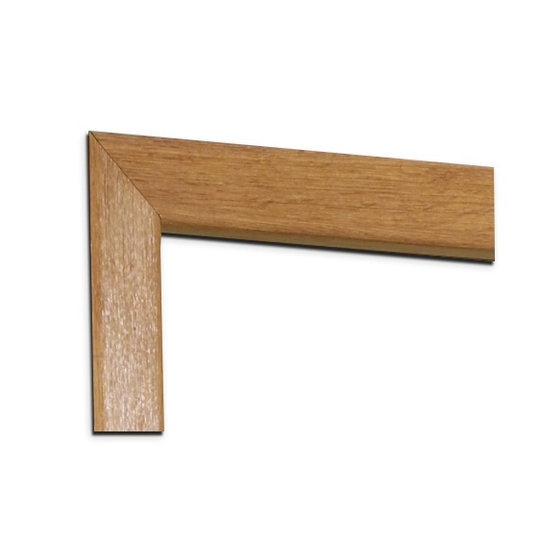 Modern Profile Oak Architrave Double Doors