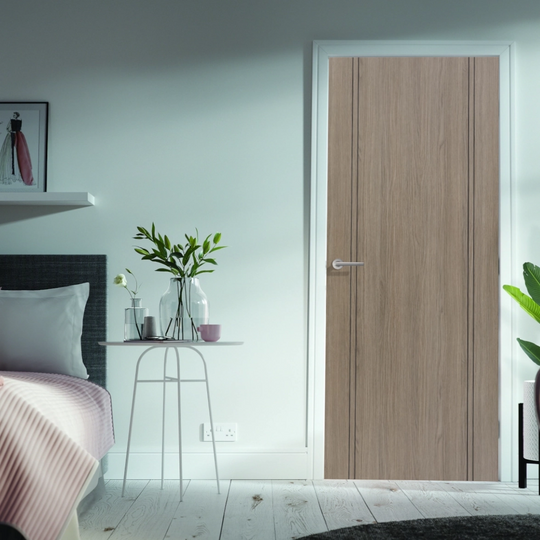 Monaco Light Grey Laminate Internal Door