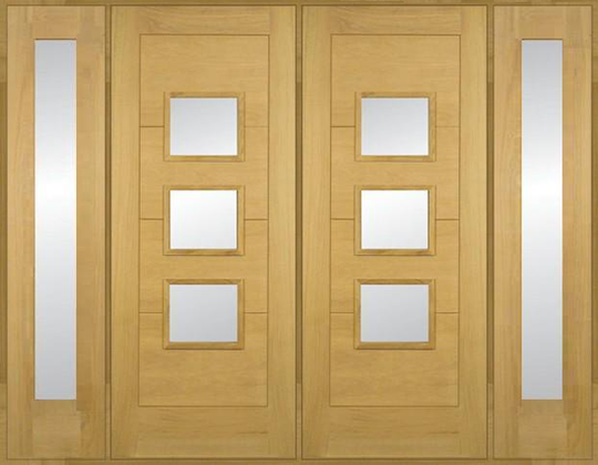 Monza Grand Entrance 3 Obscure Glazed