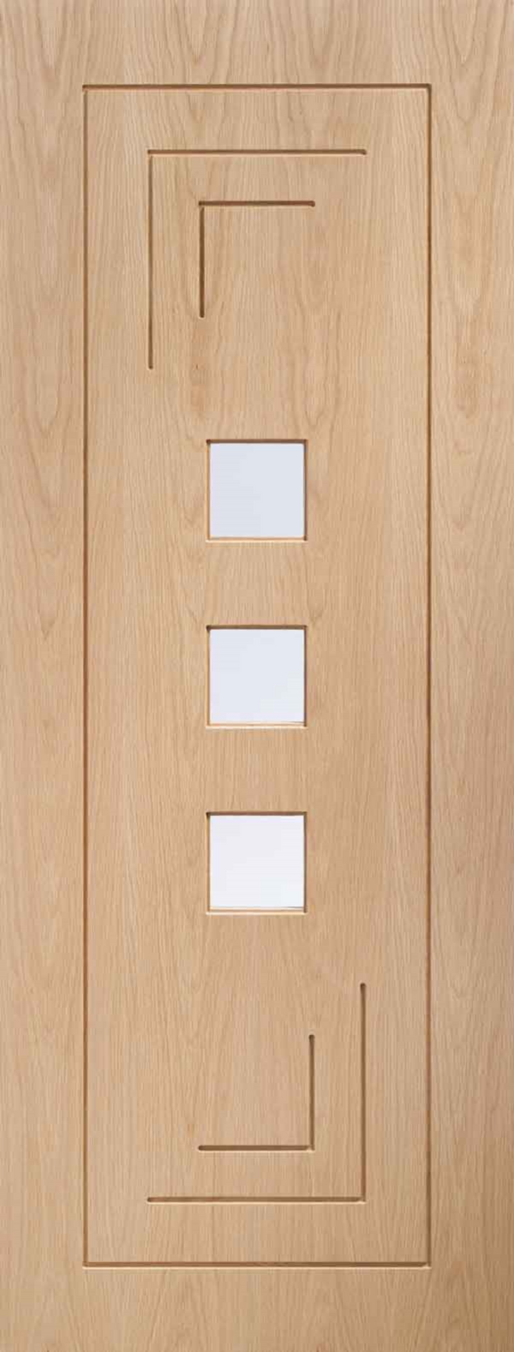 Altino Glazed Internal Oak Door