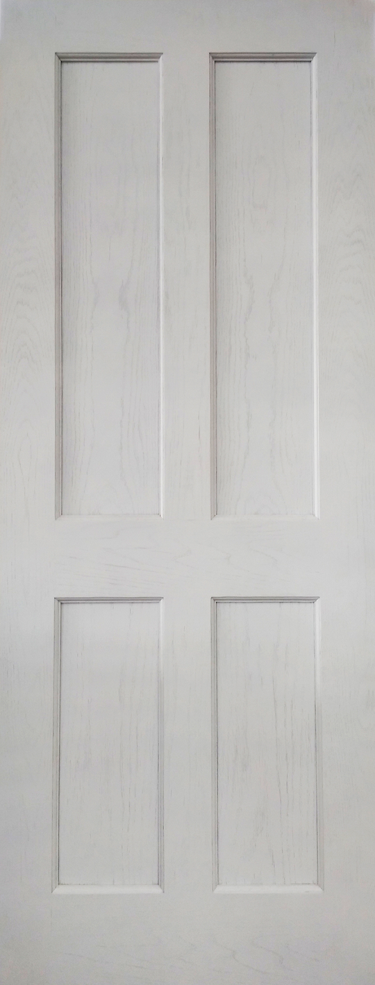 Essex Oak Internal Door White Primed