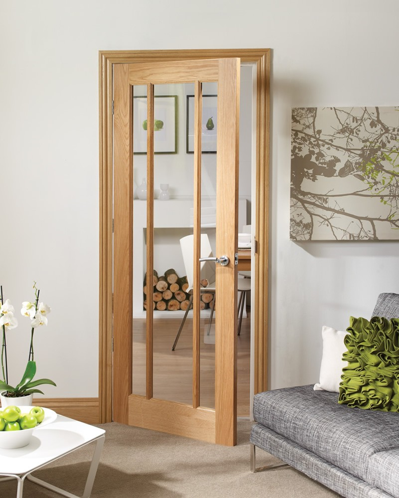 Sliding French Doors with Worcester Glazed Doors 
